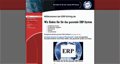 Desktop Screenshot of erp-erfolg.de